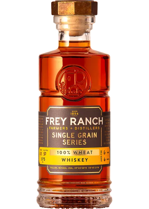 FREY RANCH WHISKEY SINGLE GRAIN SERIES WHEAT NEVADA 375ML