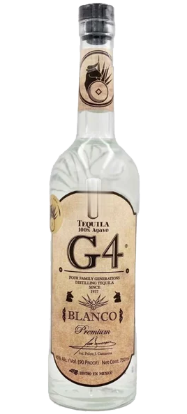 G4 TEQUILA BLANCO DE MADERA PREMIUM 750ML