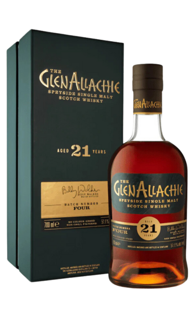 GLENALLACHIE SCOTCH SINGLE MALT SPEYSIDE 21YR 700ML