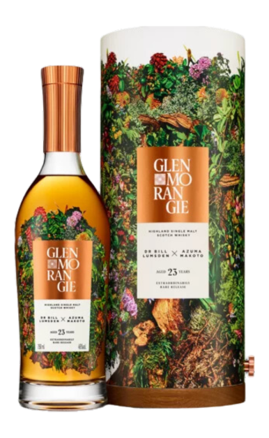 GLENMORANGIE SCOTCH SINGLE MALT DR BILL LUMSDEN X AZUMA MAKOTO LIMITED EDITION 23YR 700ML