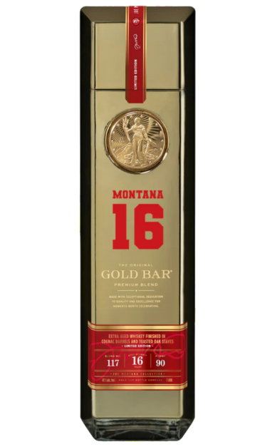 GOLD BAR WHISKEY BLENDED JOE MONTANA 16YR 750ML