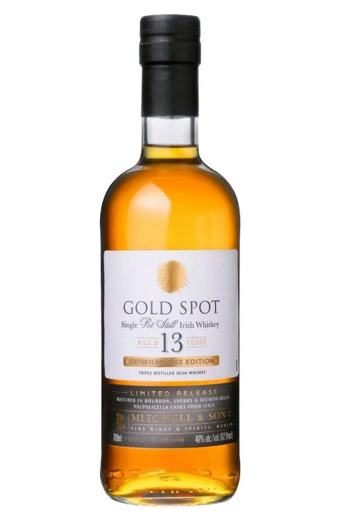 GOLD SPOT WHISKEY SINGLE POT STILL LIMITED GENERATIONS EDITION IRISH 13YR 700ML