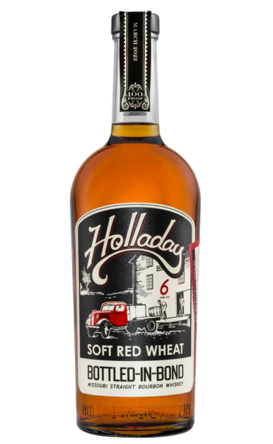 Holladay Straight Bourbon Soft Red Wheat Bottled in Bond 100 Pf 750ML ...