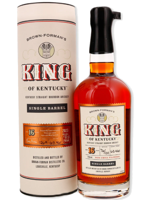 KING OF KENTUCKY BOURBON SINGLE BARREL 2023 EDITION KENTUCKY 16YR 750ML