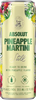 ABSOLUT PINEAPPLE MARTINI STILL 4X12OZ CAN