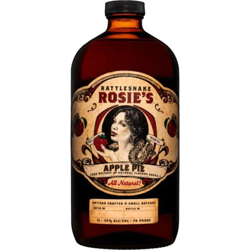 RATTLESNAKE ROSIES WHISKEY APPLE PIE NEW YORK 750ML