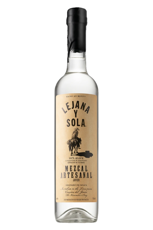 LEJANA Y SOLA MEZCAL ARTESANAL JOVEN 750ML