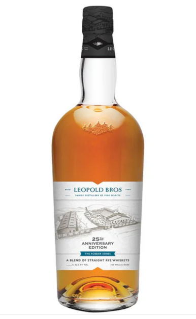 LEOPOLD BROS WHISKEY RYE 25TH ANNIVERSARY FOEDER SERIES MARYLAND 750ML