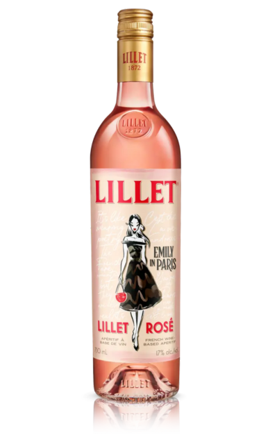 LILLET APERITIF ROSE EMILY IN PARIS EDITION FRANCE 750ML