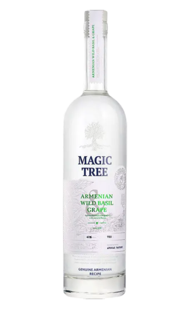 MAGIC TREE WILD BASIL AND GRAPE BRANDY ARMENIA 750ML