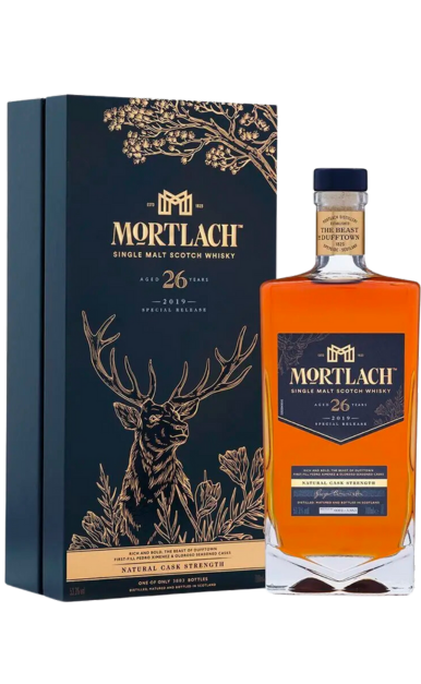 MORTLACH SCOTCH SINGLE MALT CASK STRENGTH 2019 SPECIAL RELEASE 26YR 750ML