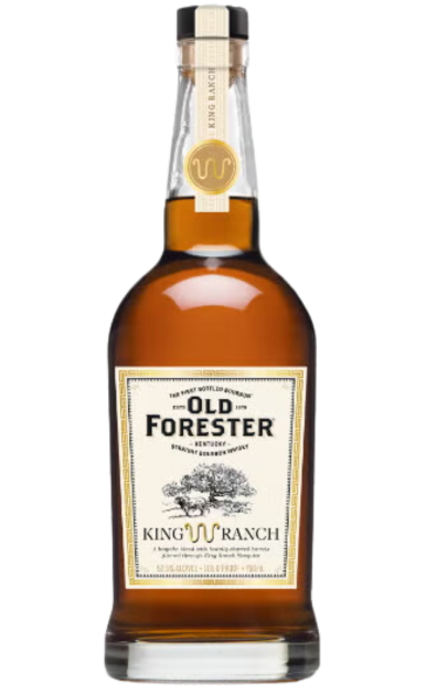 OLD FORESTER STRAIGHT BOURBON WHISKY KING RANCH 105PF KENTUCKY 750ML