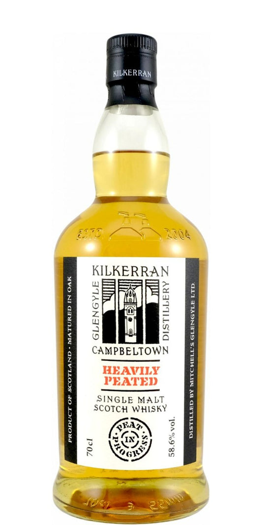 KILKERRAN SCOTCH SINGLE MALT HEAVILY PEATED BATCH 6 750ML