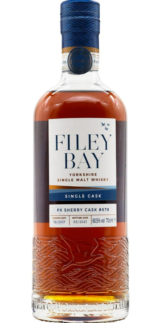 FILEY BAY WHISKEY SINGLE MALT SHERRY SINGLE CASK YORKSHIRE 700ML