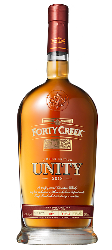 FORTY CREEK WHISKY UNITY LIMITED EDITION CANADA 750ML