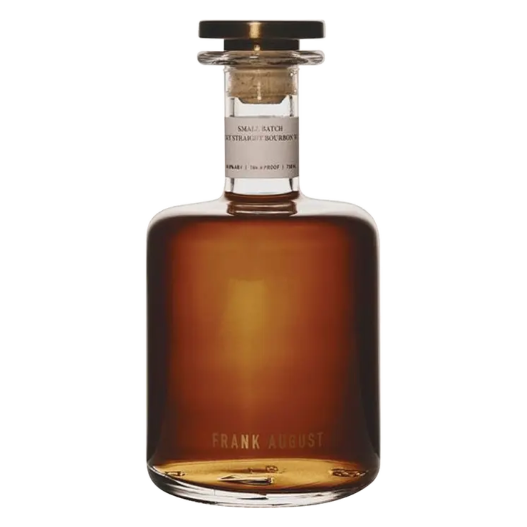 FRANK AUGUST BOURBON STRAIGHT SMALL BATCH MIZUNARA CASK KENTUCKY 750ML