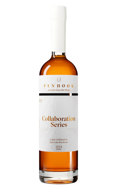 PINHOOK BOURBON COLLABORATION SERIES EDITION #3 CASK STRENGTH AGED IN RED WINE BARREL 2024 KENTUCKY 750ML