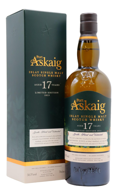 PORT ASKAIG SCOTCH SINGLE MALT ISLAY LIMITED 2023 EDITION 17YR 750ML