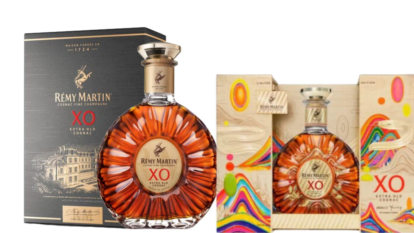 Remy Martin Cognac XO 750ML + Remy Martin Cognac XO Lunar New Year 700ML