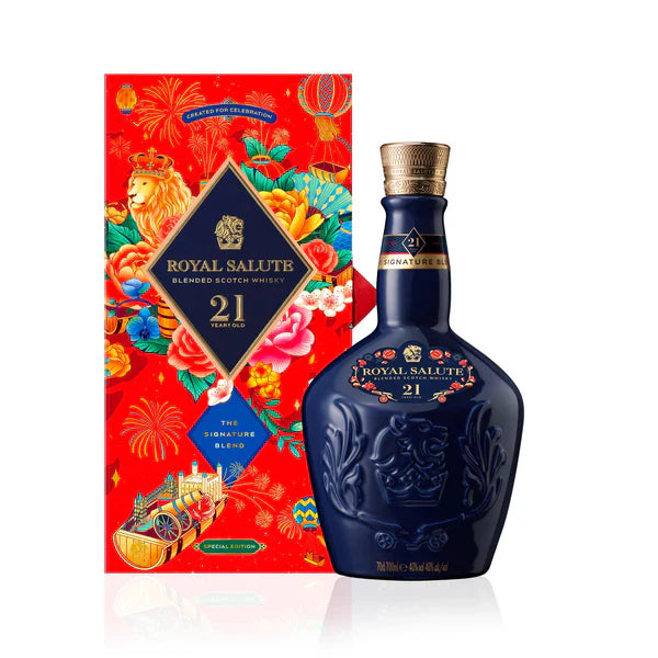 CHIVAS BROTHERS ROYAL SALUTE SCOTCH BLENDED CHINESE NEW YEAR EDITION 21YR 2024 700ML