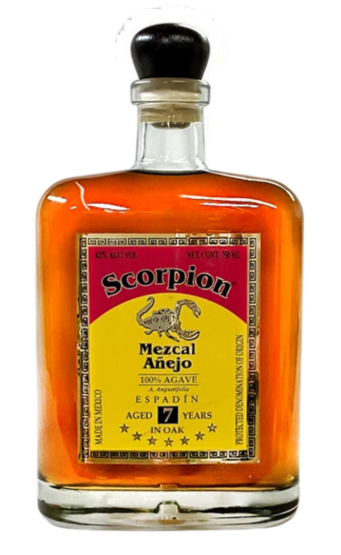 SCORPION MEZCAL ANEJO ESPADIN 7YR 750ML