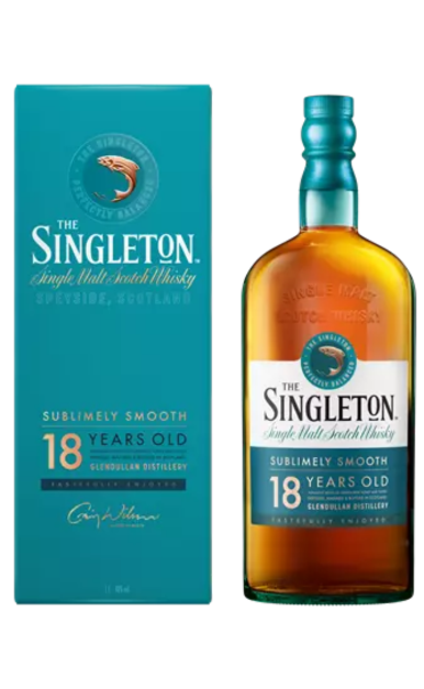 Singleton Scotch Single Malt Glendullan Distillery 18 Year 750ML ...