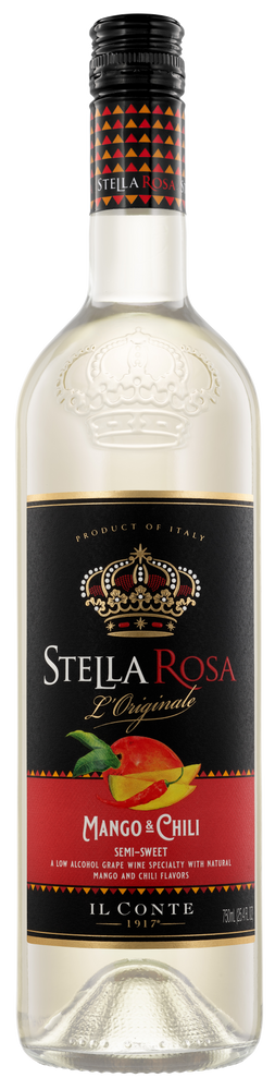 IL CONTE STELLA ROSA MANGO & CHILI SEMI SWEET ITALY 750ML