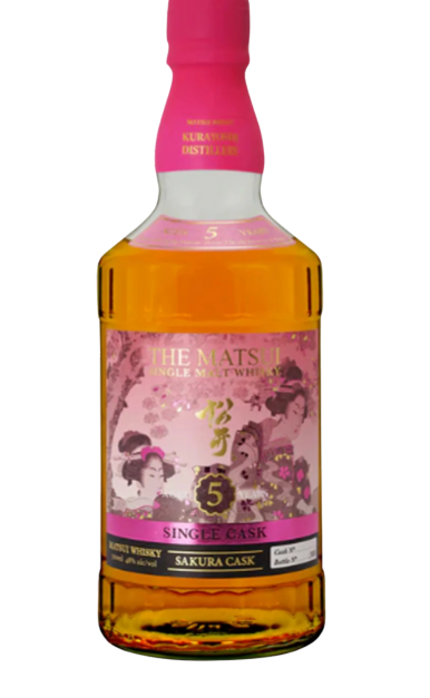 THE MATSUI WHISKY SINGLE SAKURA CASK JAPAN 5YR 700ML