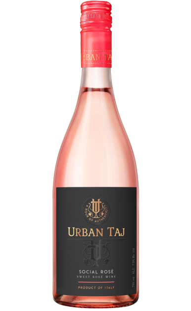 URBAN TAJ SOCIAL ROSE SWEET ROSE WINE ITALY 1.5LI