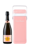 VEUVE CLICQUOT CHAMPAGNE BRUT ROSE WITH PORTABLE COOLER GIFT BOX 750ML