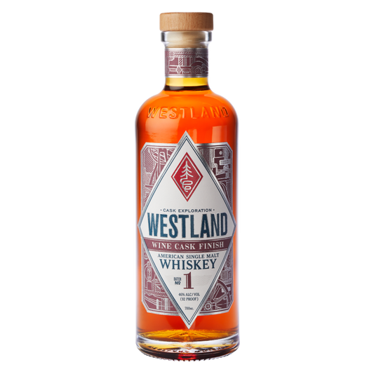 WESTLAND WHISKEY SINGLE MALT WINE CASK FINISH WASHINGTON 92PF 750ML