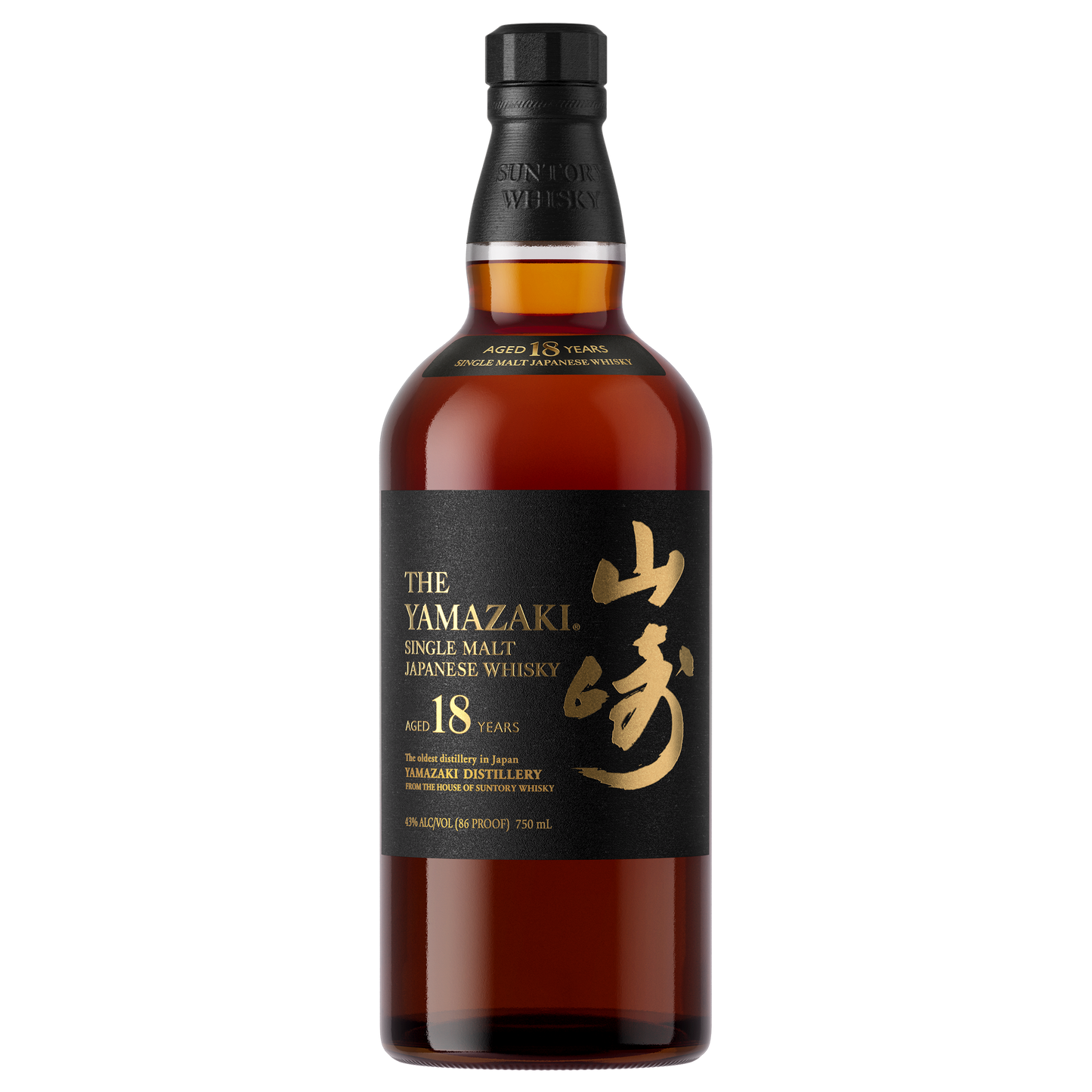 THE YAMAZAKI WHISKEY SINGLE MALT JAPANESE 18YR 700ML