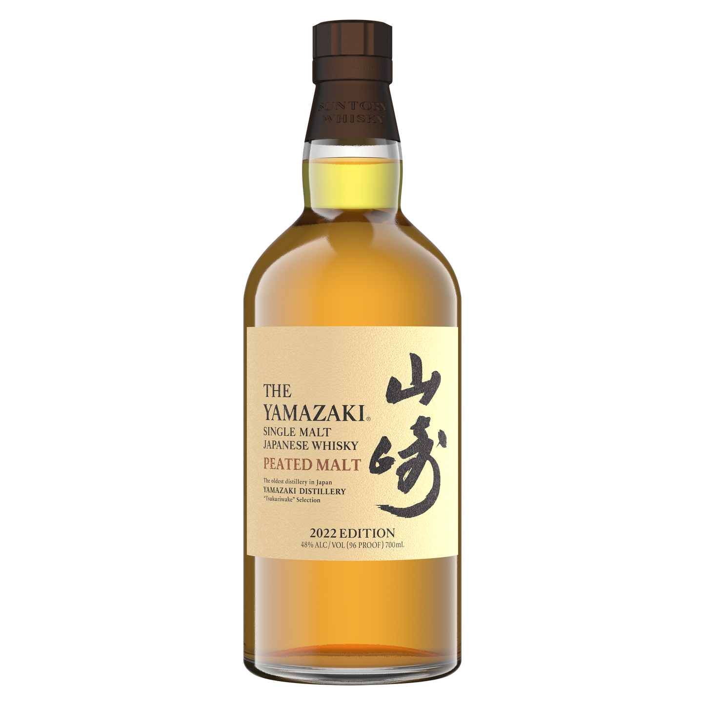 YAMAZAKI WHISKY SINGLE MALT LIMITED PEATED MALT 2022 EDITION JAPAN 700ML