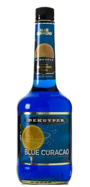 Dekuyper Blue Curacao 750ml - Oak and Barrel