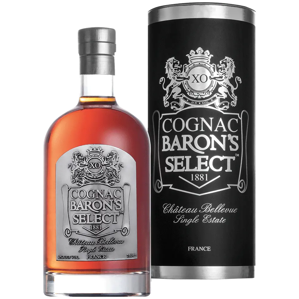 BARONS SELECT COGNAC XO CHATEAU BELLEVUE SINGLE ESTATE FRANCE 750ML - Remedy Liquor