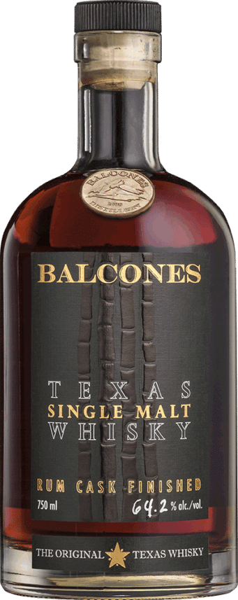 BALCONES WHISKEY SINGLE MALT RUM CASK FINISHED TEXAS 750ML - Remedy Liquor