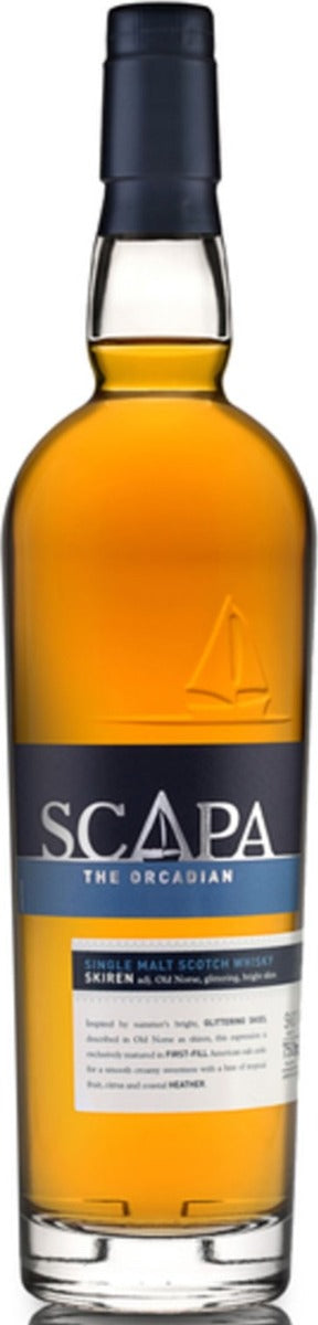 SCAPA THE ORCADIAN SKIREN SCOTCH SINGLE MALT 750ML