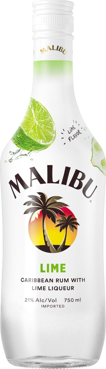 MALIBU RUM LIME LIQUEUR CARIBBEAN 750ML - Remedy Liquor