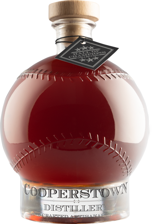 COOPERSTOWN WHISKEY BASKETBALL BOTTLE NEW YORK 750ML