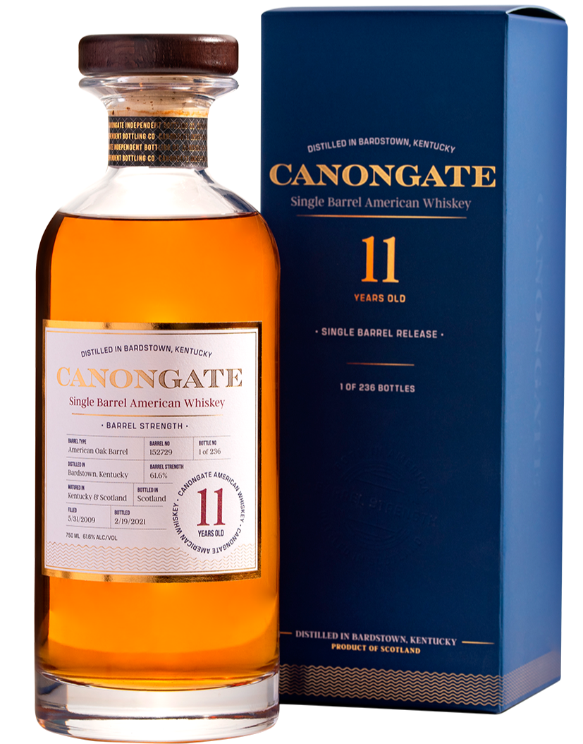 CANONGATE WHISKEY SINGLE BARREL KENTUCKY 11YR 750ML