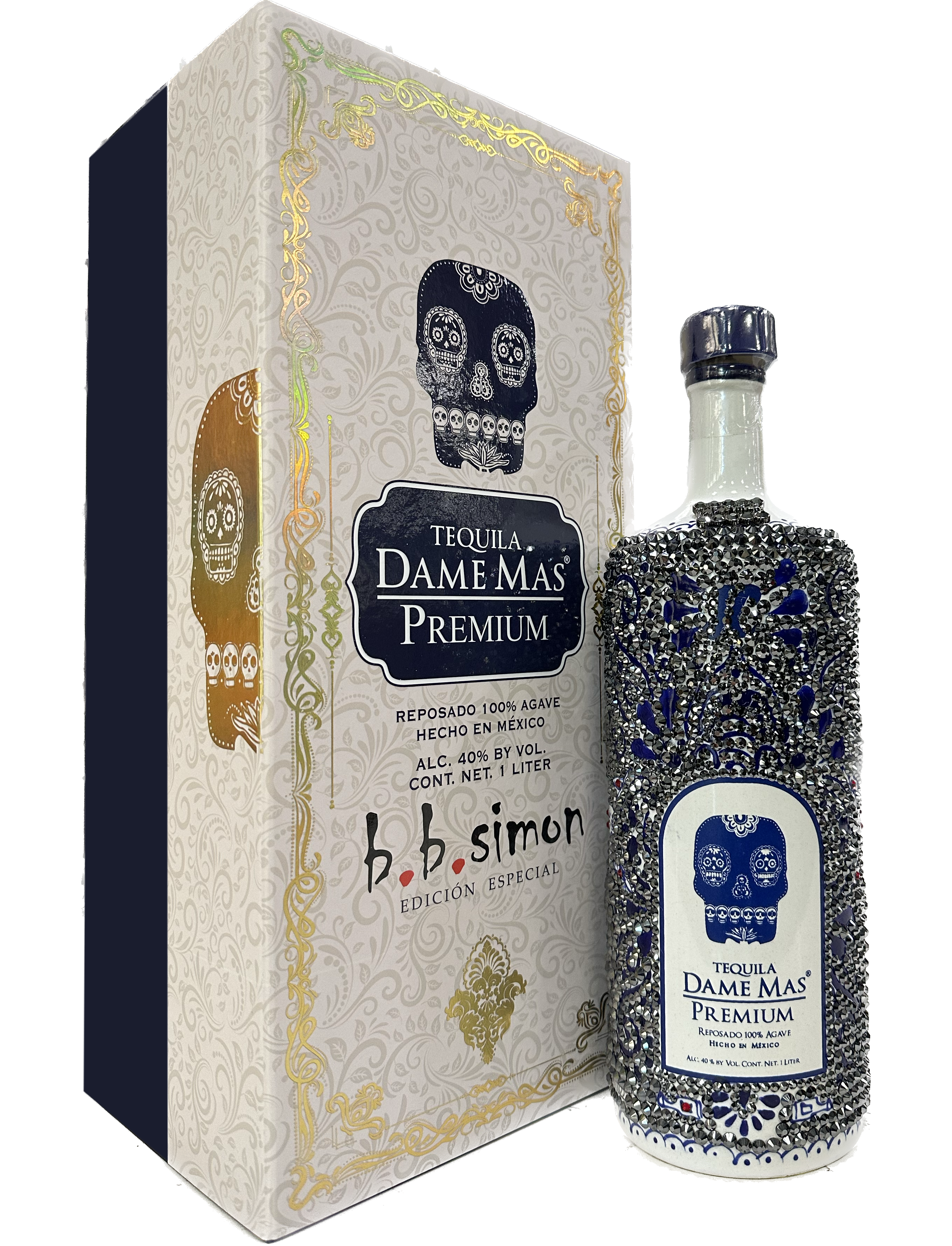 DAME MAS TEQUILA PREMIUM REPOSADO B B SIMON EDICION ESPECIAL 1 LI ...