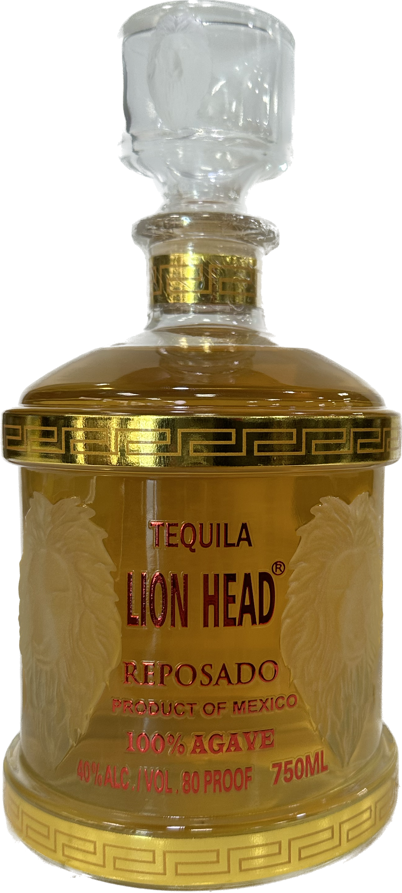 LION HEAD TEQUILA REPOSADO 750ML