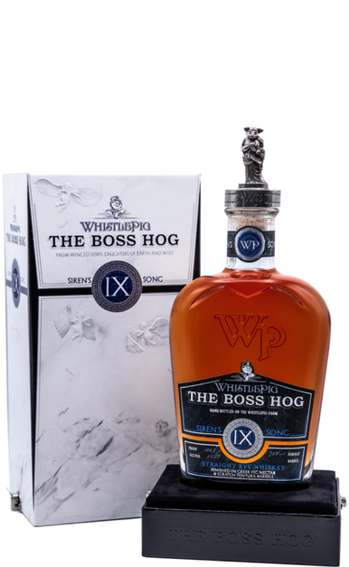 WHISTLEPIG THE BOSS HOG WHISKEY RYE IX SIREN SONG VERMONT 750ML - Remedy Liquor