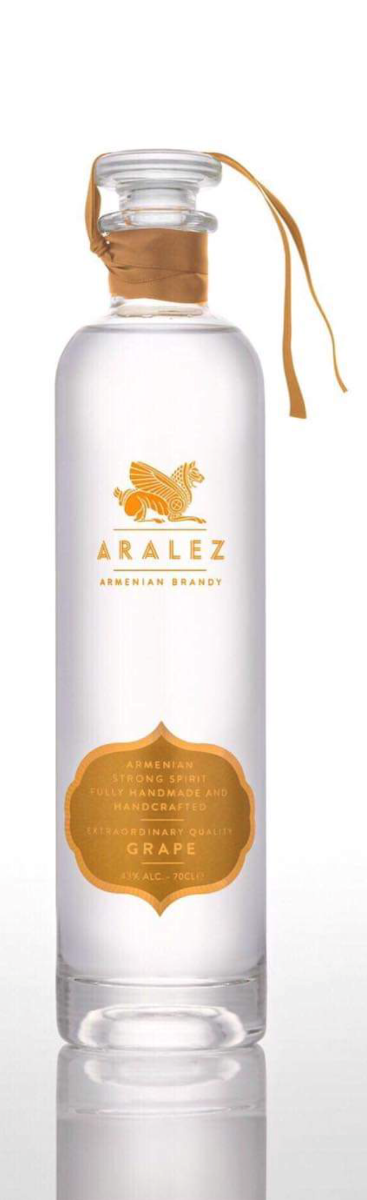 ARALEZ BRANDY GRAPE POMACE  ARMENIA 750ML