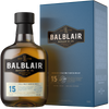 BALBLAIR SCOTCH SINGLE MALT HIGHLAND 15YR 750ML