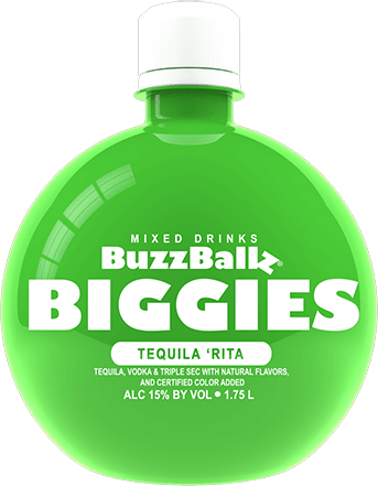 BUZZBALLZ BIGGIES COCKTAIL TEQUILA RITA 1.75LI