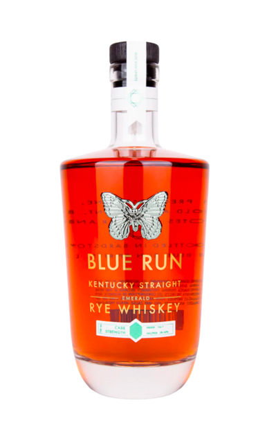 BLUE RUN WHISKEY STRAIGHT EMERALD RYE KENTUCKY 750ML