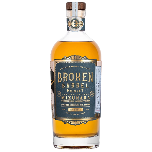 BROKEN BARREL WHISKEY IN MIZUNARA BARREL LIMITED EDITION NEVADA 750ML