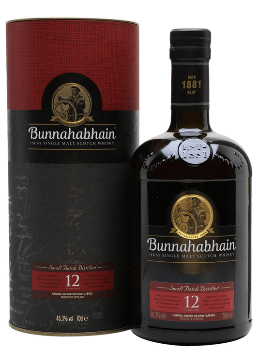 BUNNAHABHAIN SCOTCH SINGLE MALT ISLAY 12YR 750ML - Remedy Liquor