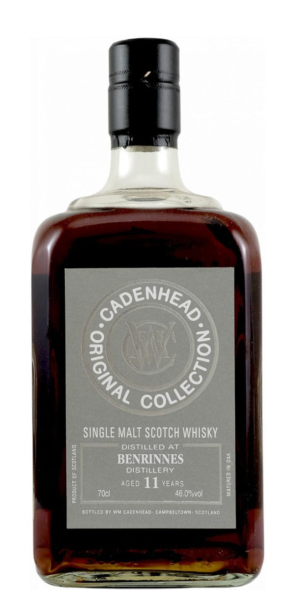 CADENHEAD SCOTCH SINGLE MALT BENRINNES DISTIL 11YR 750ML - Remedy Liquor